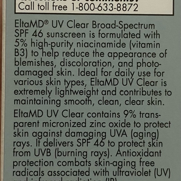 UV Clear Broad-spectrum SPF 46. UVA/UVB protection. Oil free. - Picture 3 of 4